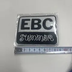 EBC Summer 刺繍パッチ アイロン接着可能