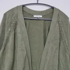 89th + MADISON XL オリーブグリーン カーディガン 長袖