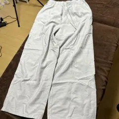 GLOBAL WORK ライトグレー カジュアルパンツ L