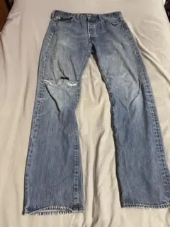 Levi's 501 W34/L34ダメージ加工