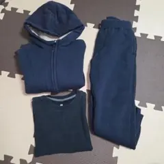 UNIQLO　キッズ　ロンT　パーカー　長パンツ　3点セット　120cm