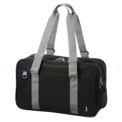 イーストボーイ スクバ ナイロン 紺 Wファスナー スクールバッグ ネイビー 黒