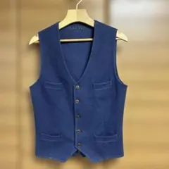 CIRCOLO 1901 ネイビー ベスト　チルコロ　ジレ