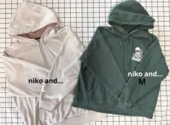 niko and... パーカー 2枚セット M L