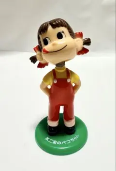 レア】不二家 ミニ 首ふり ペコちゃん フィギュア グッズ ペコちゃん