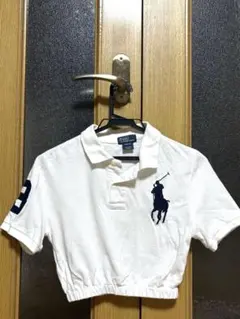 Polo by Ralph Lauren リメイク クロップドポロシャツ