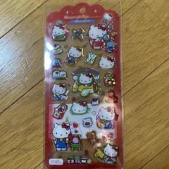 ハローキティ　ドロップジェリーシール　サンリオ