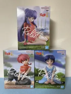 らんま1/2 らんま シャンプー 天童あかね フィギュア Relax time