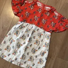 ZARA KIDS フラワープリント ワンピース 13-14cm