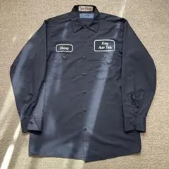 CINTAS ワークシャツ ネイビー メキシコ製