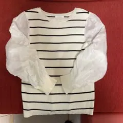 FAVORI デザインニット　トップス