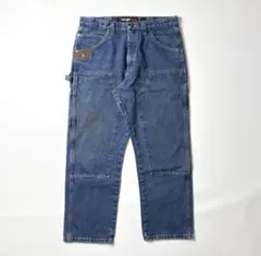 Wrangler ダブルニー デニムパンツ W35 L29 ペインターパンツ - メルカリ