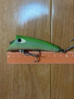 91-ヘドン ヘッドプラグ 赤青 10cm 2フック - メルカリ