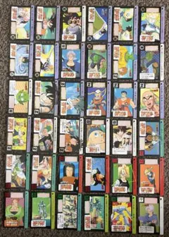 ドラゴンボールカードダス本弾11弾ノーマルコンプリート36枚セット【1992年】