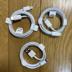 iPhone充電ケーブル3本セット