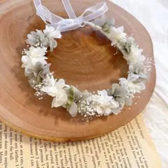 【45cm】ベビーキッズ花冠
