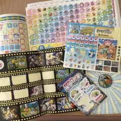 ポケモンシール　まとめ売り　マクドナルドハッピーセット　平成レトロ　中古　訳あり