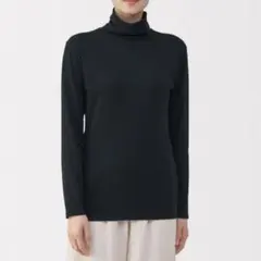 無印良品 あったか綿 厚手 タートルネック