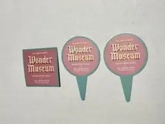 ミセスグリーンアップル　Wonder Museumステッカー×1ピック×2