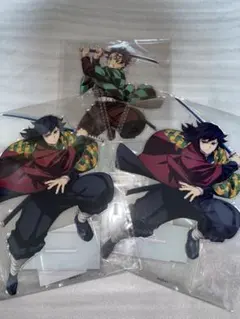 鬼滅の刃 アニプレオンラインくじ 冨岡義勇 竈門炭治郎 ビッグアクスタ3点セット