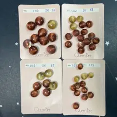 Queen Bee ボタンセット 4パック