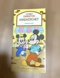 ディズニーキャラクター ハンカチ　サンケイ