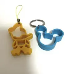 ディズニーストラップ　ミッキー　ドナルド