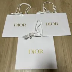 美品 ラストセット　新品未使用　Dior 紙袋 蜂マックショッパー3枚 大
