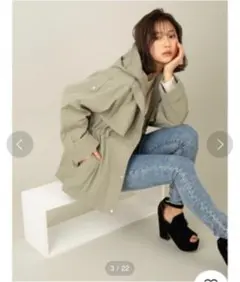 セシルマクビー ドロストマウンテンパーカー