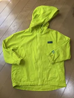 こども　アウター蛍光イエロー ジャケット　キッズ