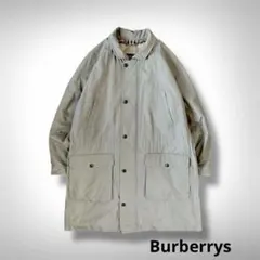 【90’s Burberrys】ミドル丈 中綿フィールドジャケット Lのサムネイル