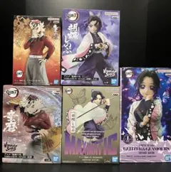 鬼滅の刃　フィギュアセット　胡蝶しのぶ 童磨 5点