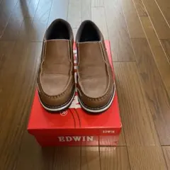 EDWIN 紳士靴　ブラウン　美品　25.5cm スリッポンのサムネイル