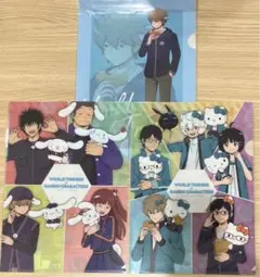 ワールドトリガー　新品未開封　サンリオコラボ　クリアファイル　影浦　空閑ヒュース