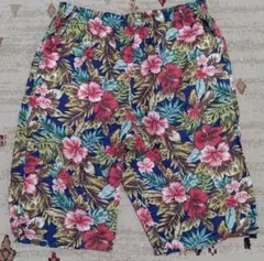 m.f. editorial フローラル柄ショートパンツ Lサイズのサムネイル
