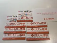 ラクウル1000円増額 クーポン 7枚 Raku-uru