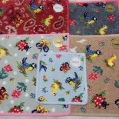 【1セット限定】フェイラー ハイジ ハンカチ 5枚セット新品未使用