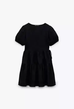 ZARA ミニワンピース　ブラック