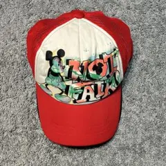 【希少】Disney × デスバレー 　 メッシュキャップ 平成レトロ ミッキー