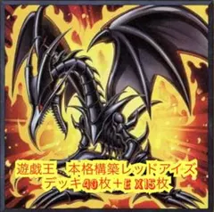 遊戯王 本格構築レッドアイズデッキ40枚＋E X15枚+スリーブ+α - メルカリ