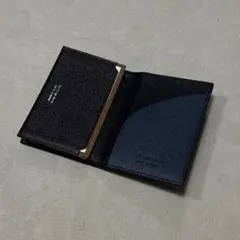 未使用品 ラルコバレーノ カードケース 名刺入れ トリプルブラック