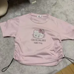 AvailCECIL McBEE Hello Kitty 半袖 ピンク L