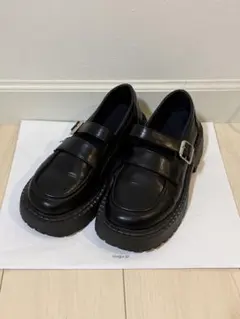 ローファー　ブラック