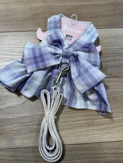 リード付き　洋服　ペット　S
