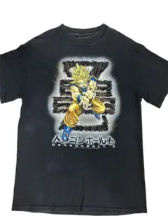00s USA企画 DRAGON BALL Z 悟空 アニメTシャツ　フェード