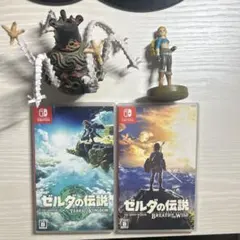 ゼルダの伝説 ソフト2本＋アミーボ2体 セット