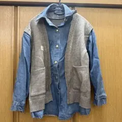 デニムベスト デニムジャケット