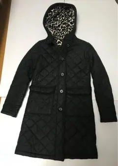 マッキントッシュ キルティングコート　ブラック34サイズ
