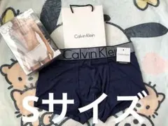 メンズ　紺色　Calvin Klein ボクサーパンツ　ボクサーブリーフ