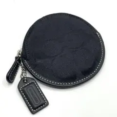 ✨極美品✨COACH コーチ コインケース 小銭入れ ラウンドジップ ブラック